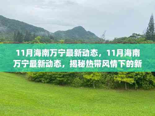 揭秘海南万宁热带风情下的最新发展动态