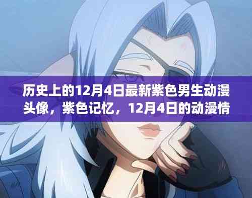 12月4日紫色记忆,动漫情缘日常的男生头像