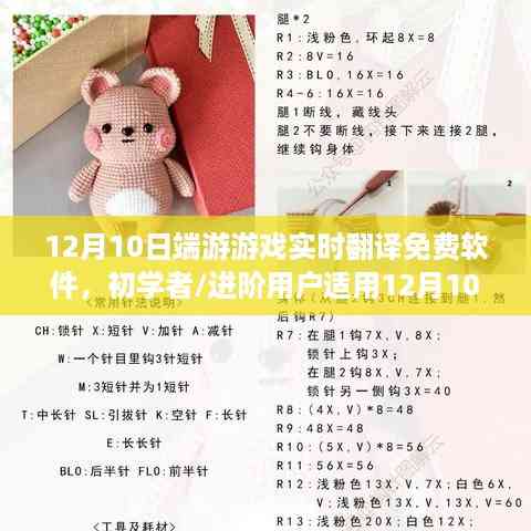 12月10日端游游戏实时翻译软件使用指南,初学者到进阶用户的完全步骤