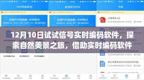 借助实时编码软件,探索自然美景,开启心灵之旅的尝试与探索