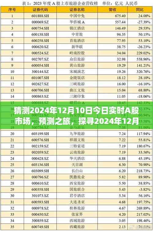 探寻未来之路,揭秘2024年12月10日A股市场走向预测之旅