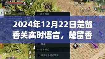 楚留香实时语音功能升级,开启未来交互体验新纪元