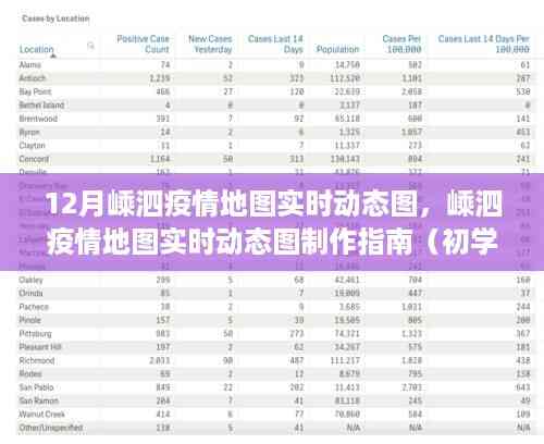 初学者版嵊泗疫情地图实时动态图制作指南,12月疫情地图实时更新