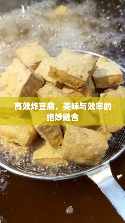 高效炸豆腐,美味与效率的绝妙融合
