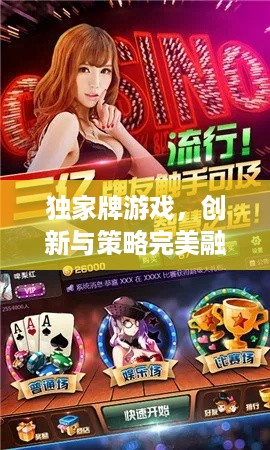 独家牌游戏,创新与策略完美融合