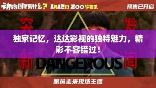 独家记忆,达达影视的独特魅力,精彩不容错过!