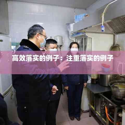 高效落实的例子:注重落实的例子