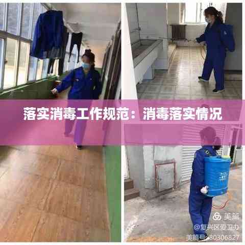 落实消毒工作规范:消毒落实情况