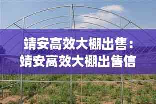 靖安高效大棚出售:靖安高效大棚出售信息