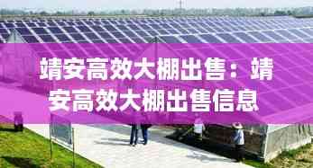 靖安高效大棚出售:靖安高效大棚出售信息