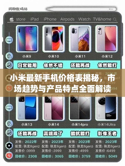小米最新手机价格表揭秘,市场趋势与产品特点全面解读