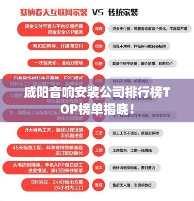 咸阳音响安装公司排行榜TOP榜单揭晓!